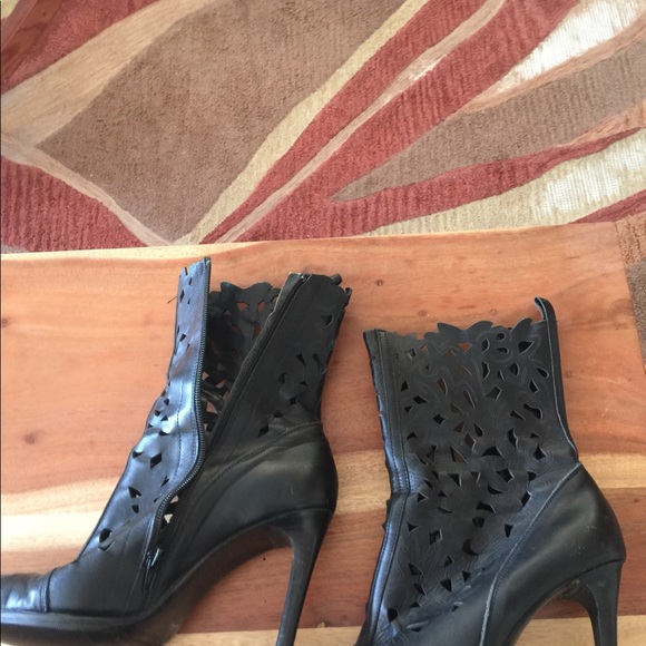 Italian leather boots, size 39/38 - Picture 6 of 10